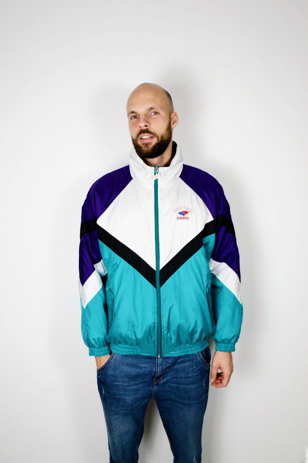 Vintage 90s windbreaker jacket | Vintage clothing free shipping in Europe