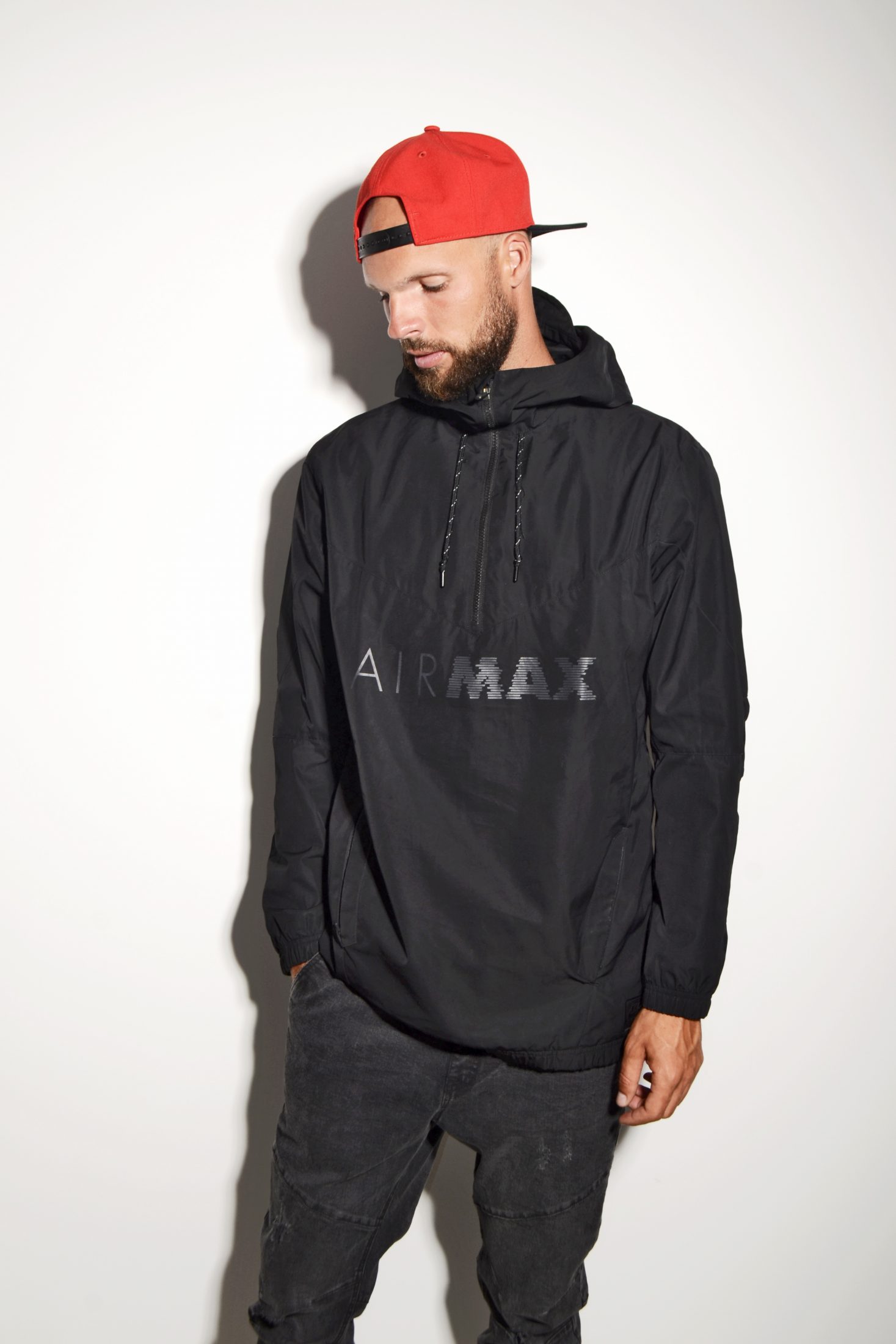 Ingenieria preámbulo social Nike Air Max black jacket | HOT MILK vintage clothing online store