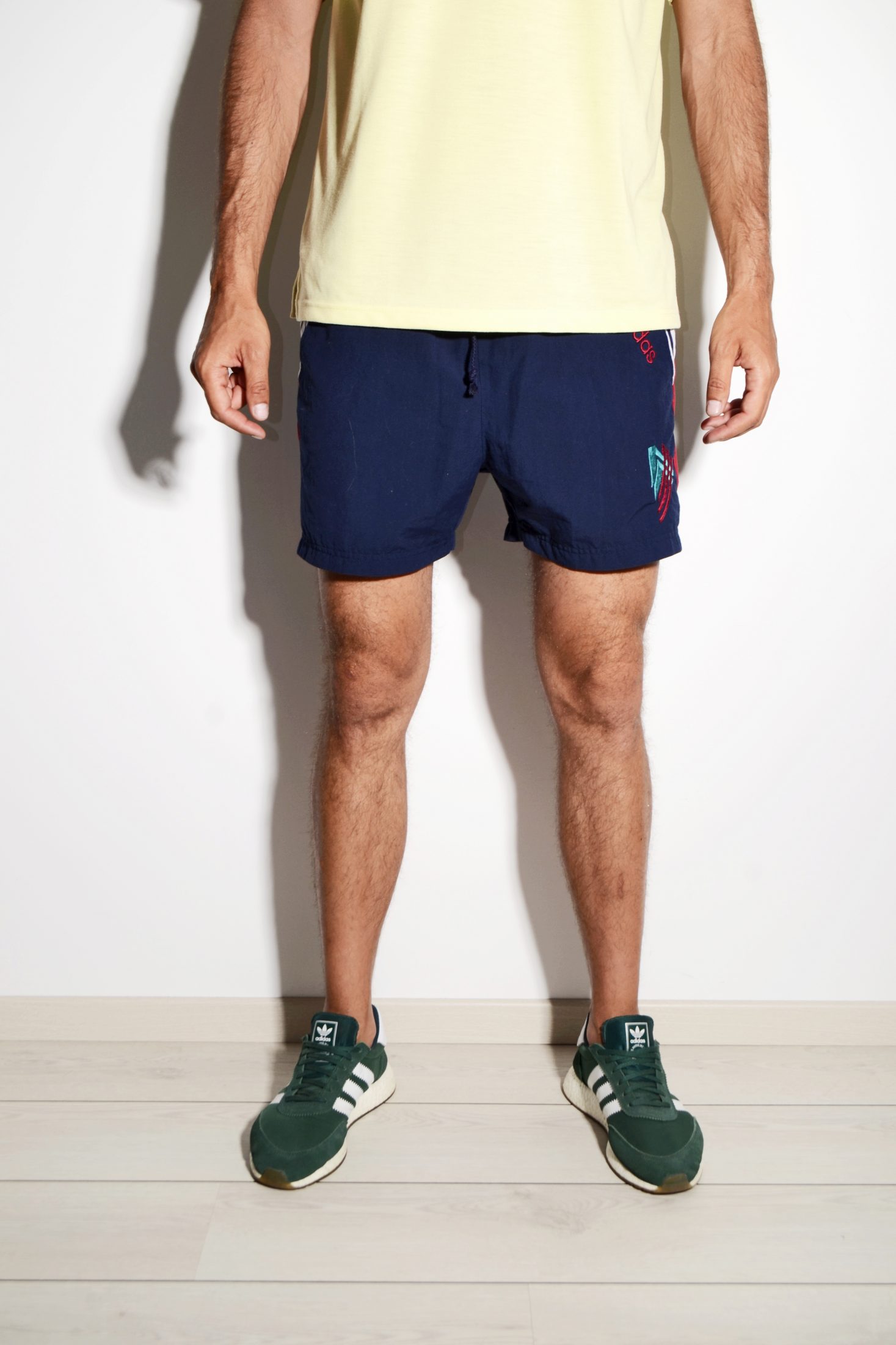 adidas vintage shorts mens
