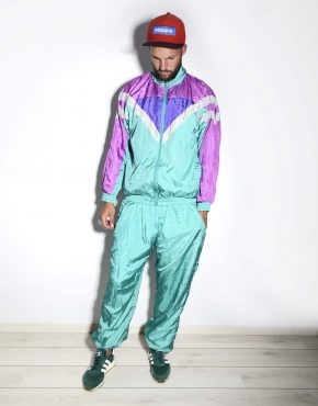 90s vintage wind suit neon | HOT MILK 90's style vintage sport clothing EU