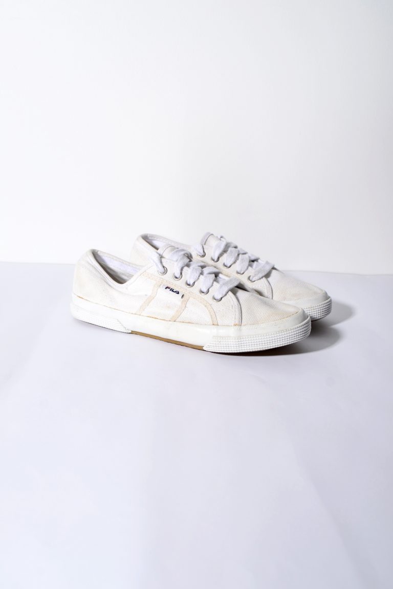 FILA white low trainers womens | HOT MILK vintage 90s sneakers online