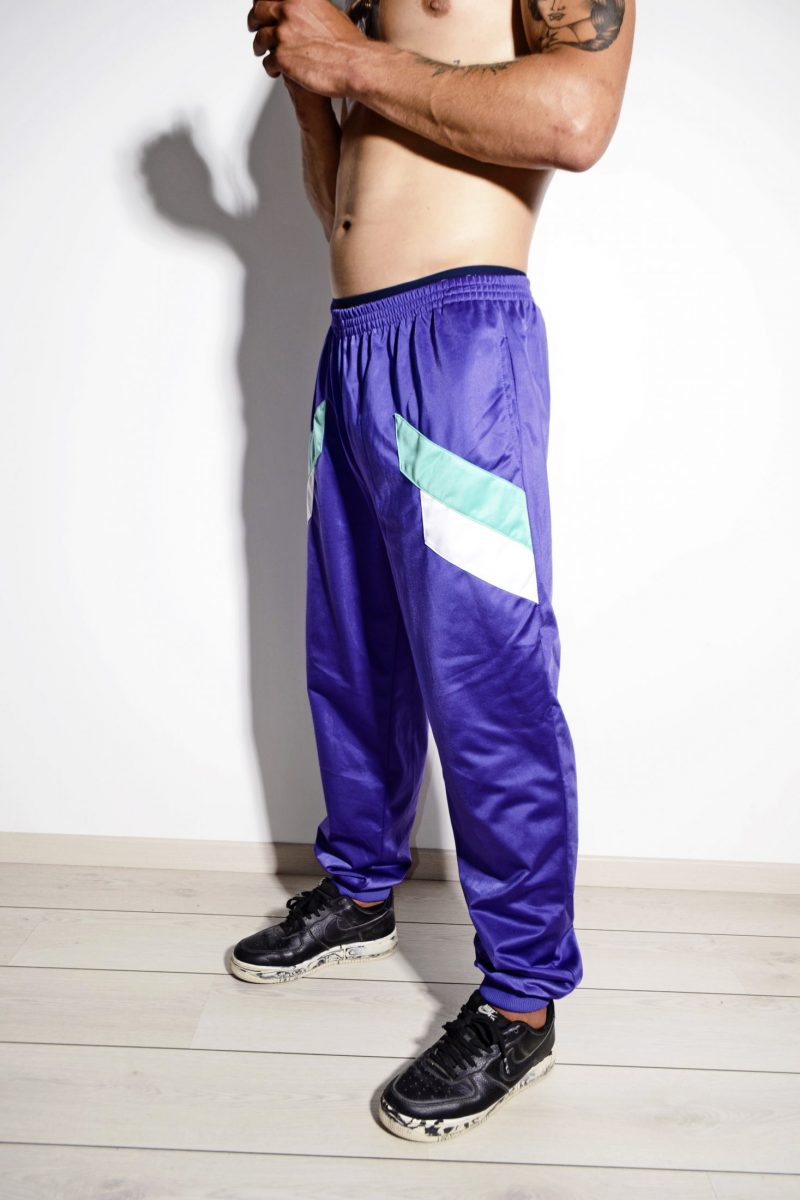 80s sport pants purple medium