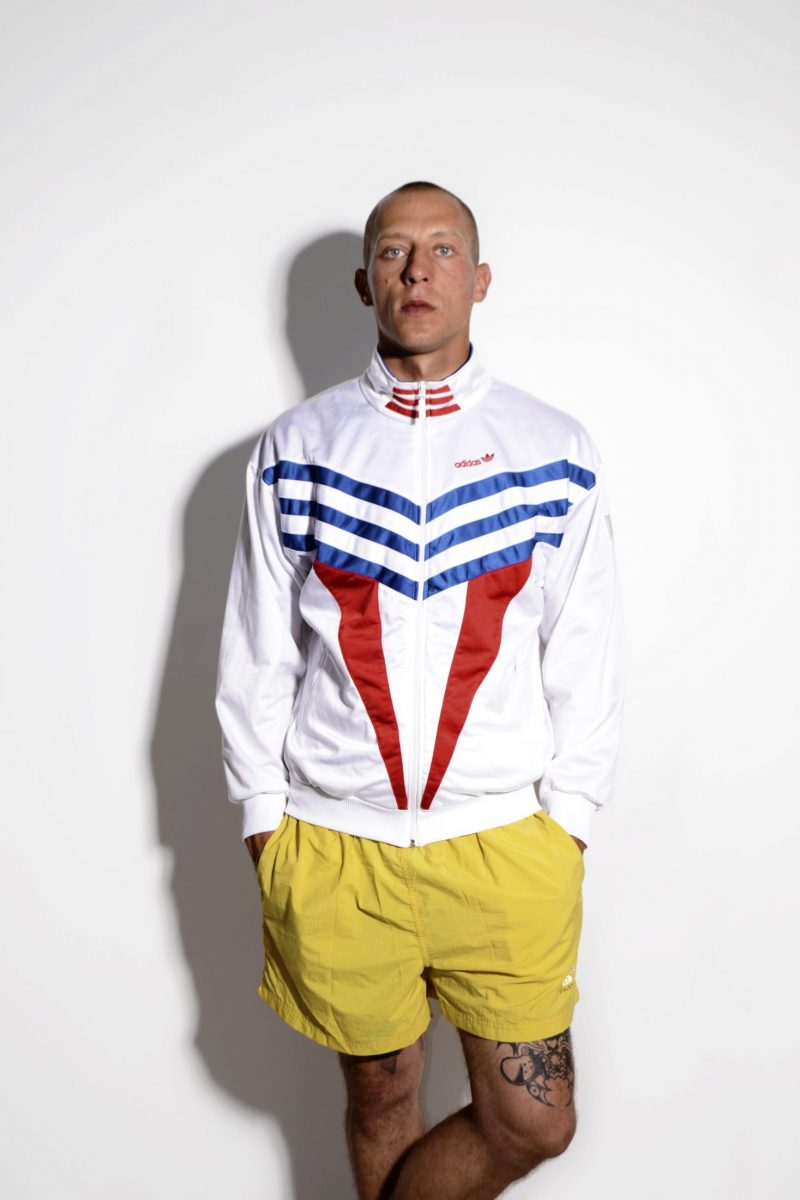 Adidas Originals 80s jacket white Medium