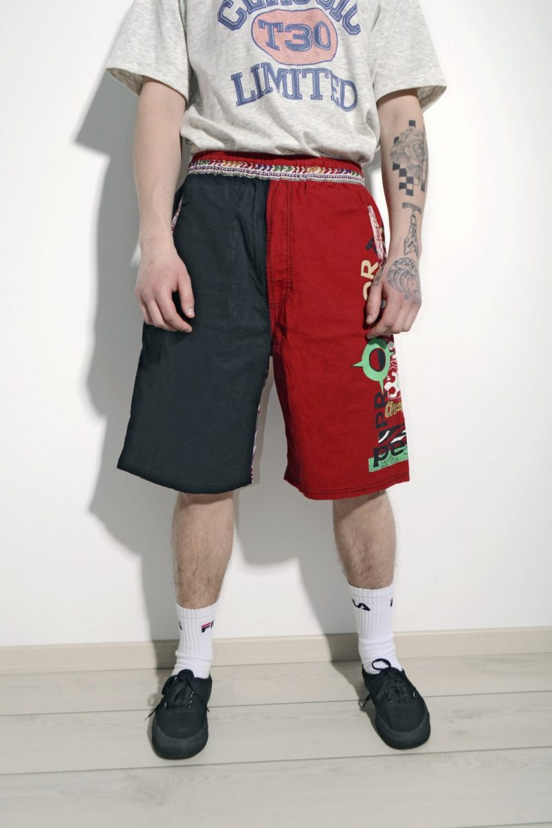Vintage 90s board shorts men | HOT MILK vintage clothing online