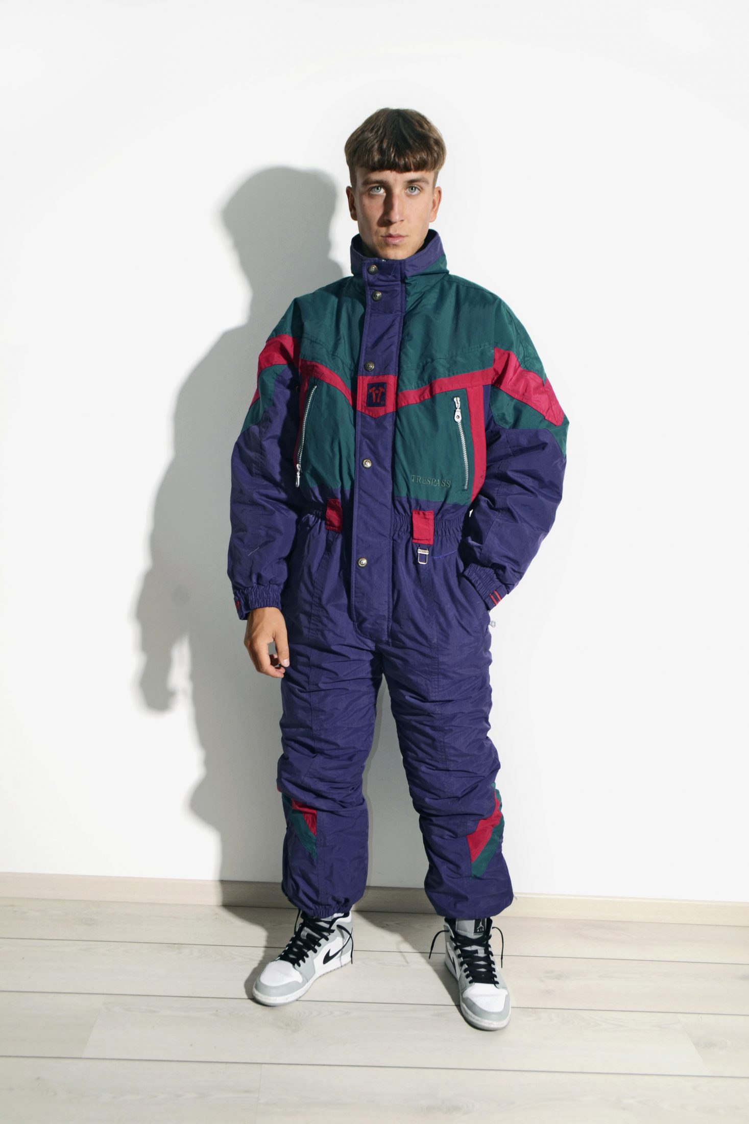 80s retro winter warm ski suit | HOT MILK 90's vintage