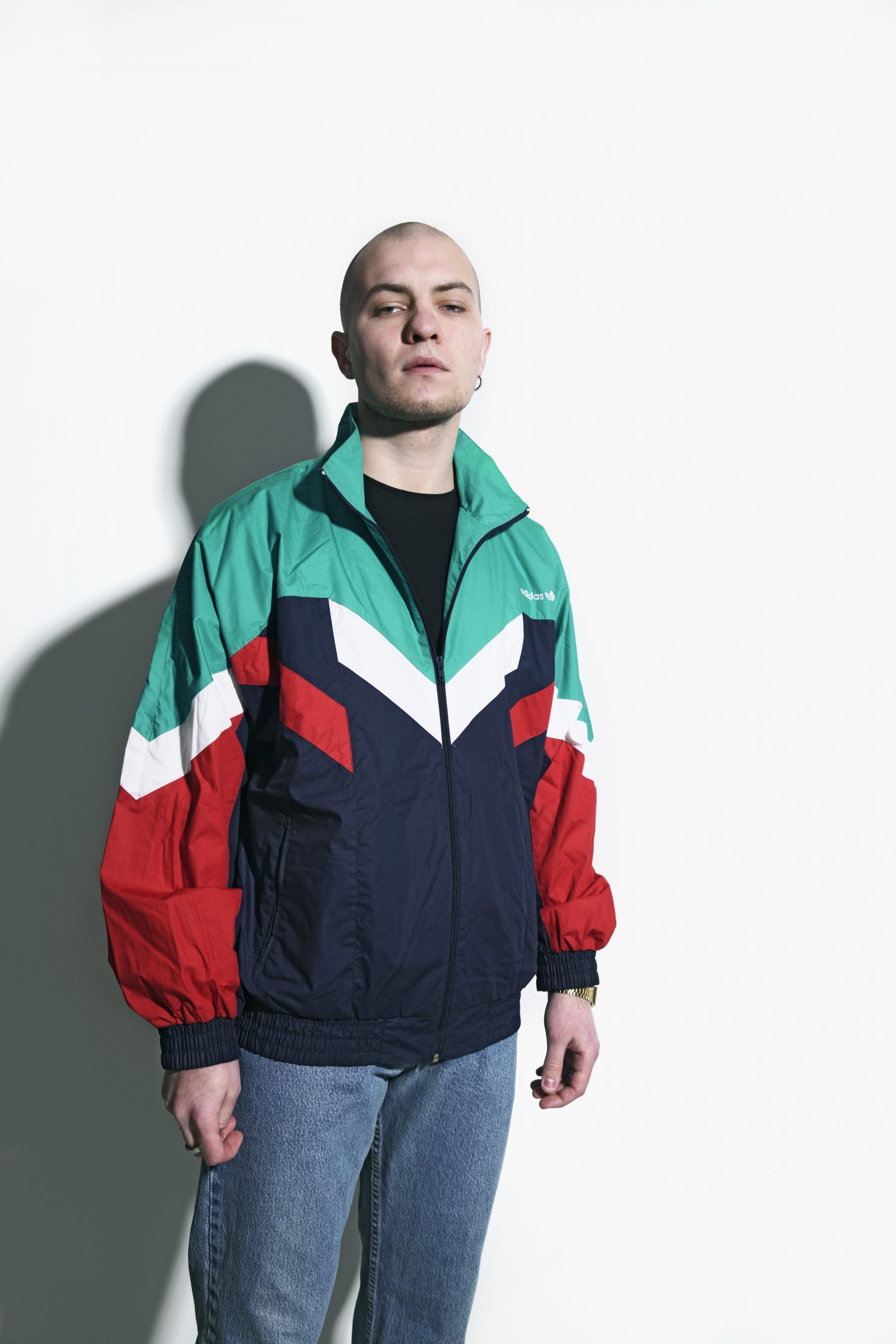ADIDAS vintage jacket rainbow | HOT MILK 80s vintage clothing