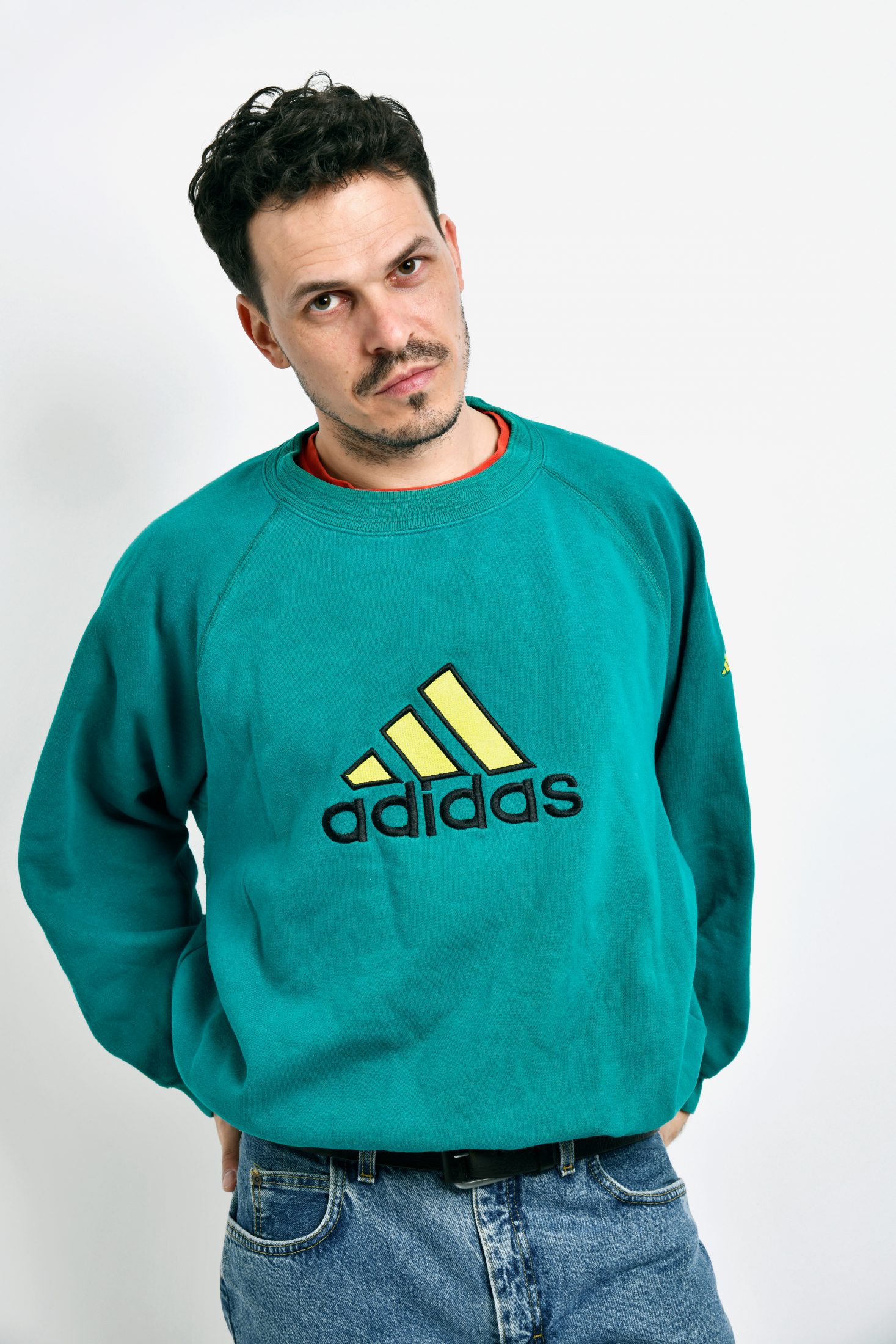 Marco Polo Læsbarhed jord Adidas green vintage sweatshirt men | Vintage Adidas sweatshirt online