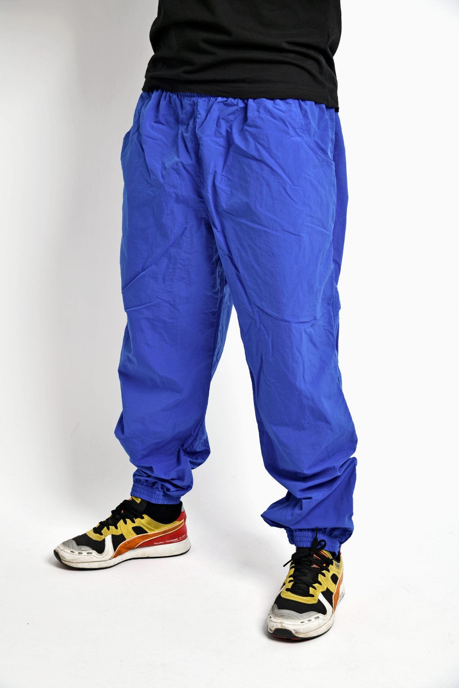 90s blue wind pants | Vintage clothes online for men