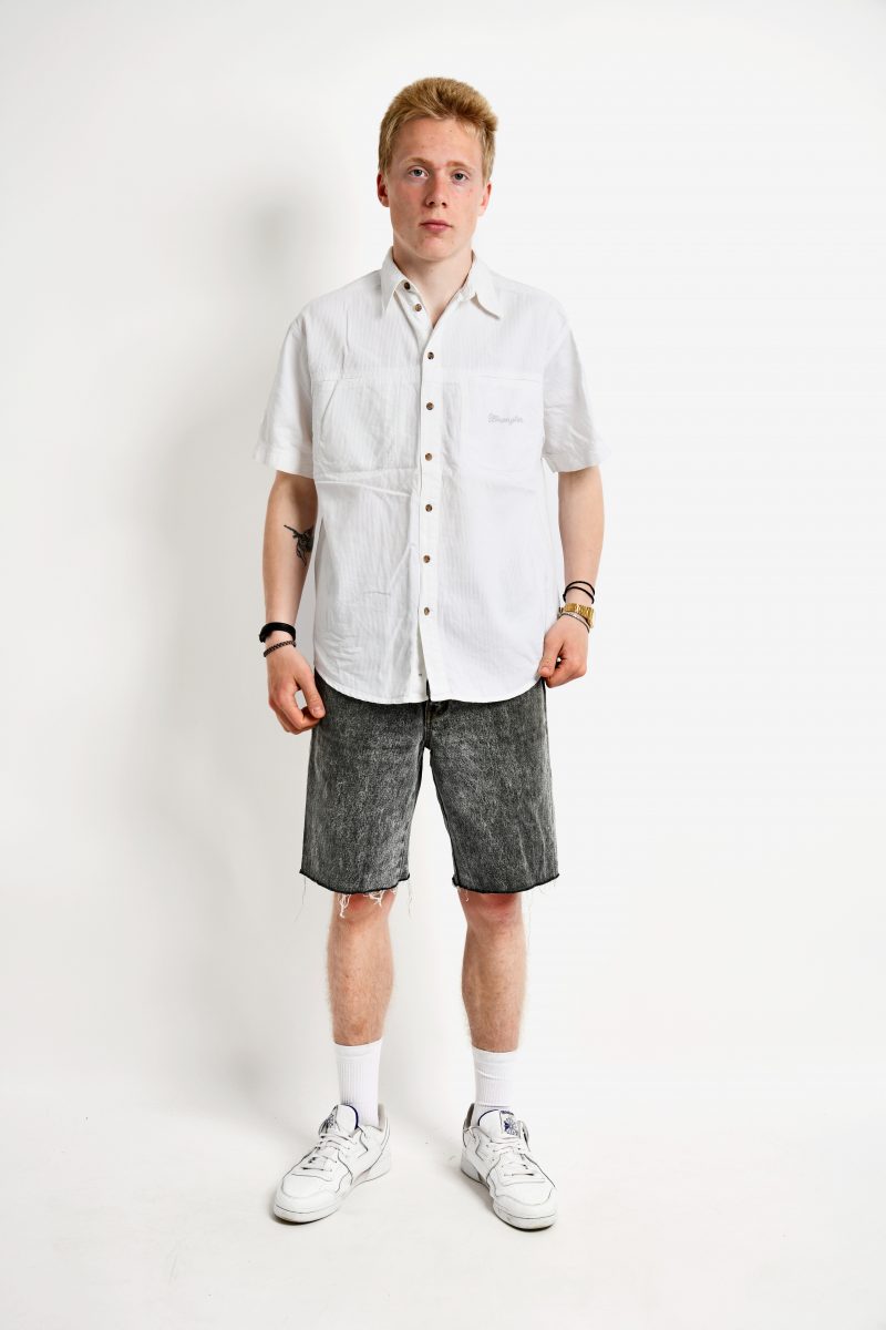 WRANGLER vintage white shirt