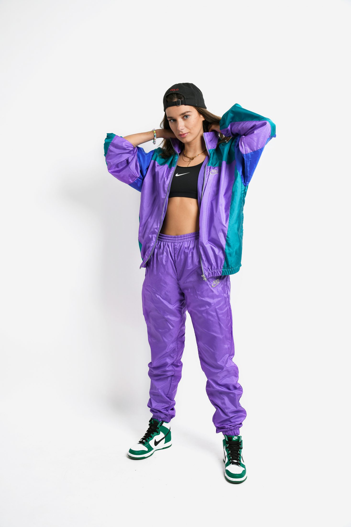 Fahrenheit Se asemeja matrimonio NIKE vintage tracksuit purple | HOT MILK 80s vintage clothing