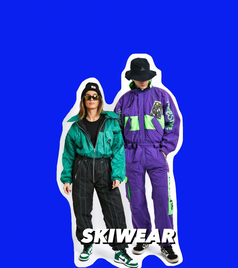 VINTAGE CLOTHING ONLINE - 90s 80s RETRO SKI SUITS AND JACKETS