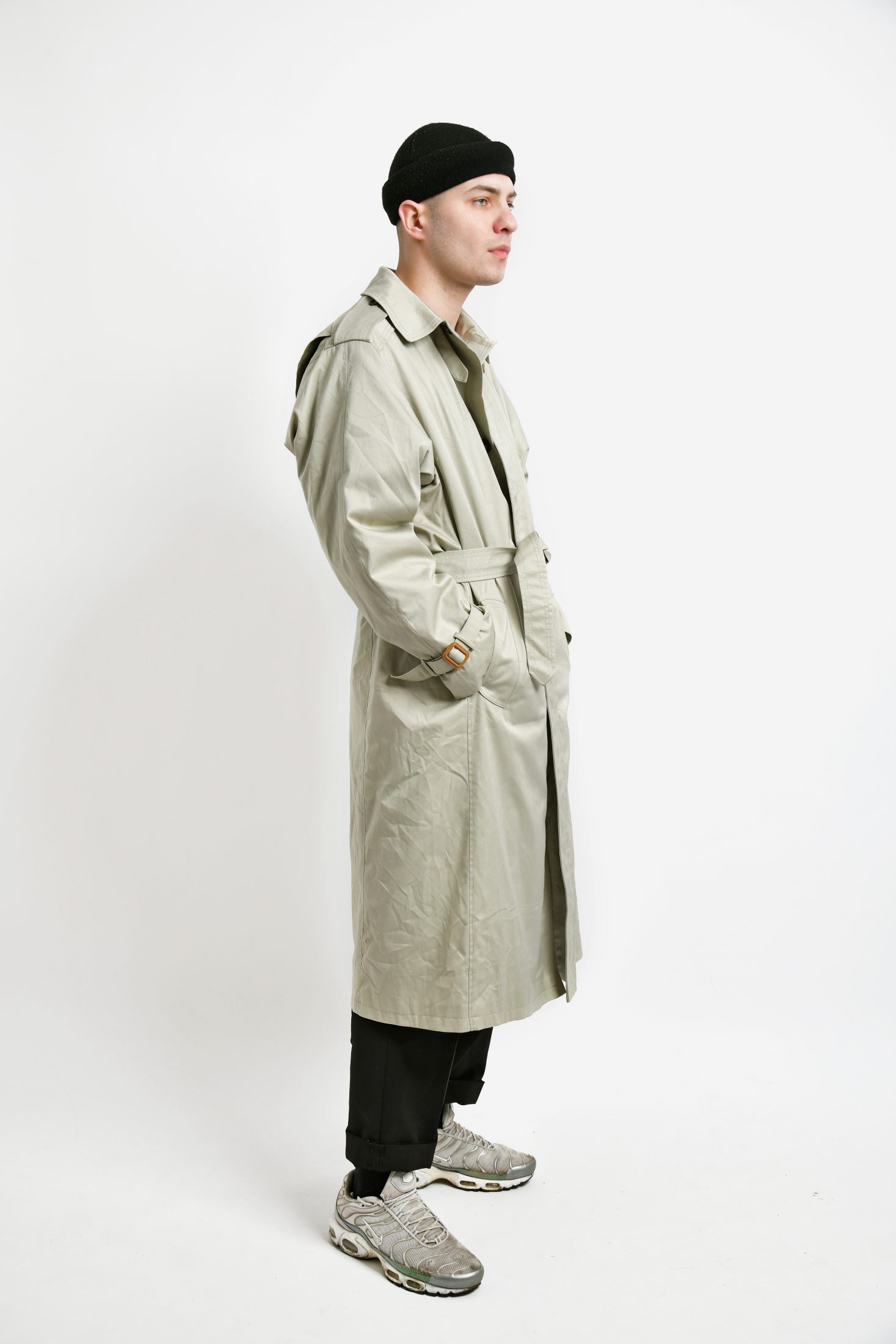 90s detective coat trench | Vintage windbreaker online for men