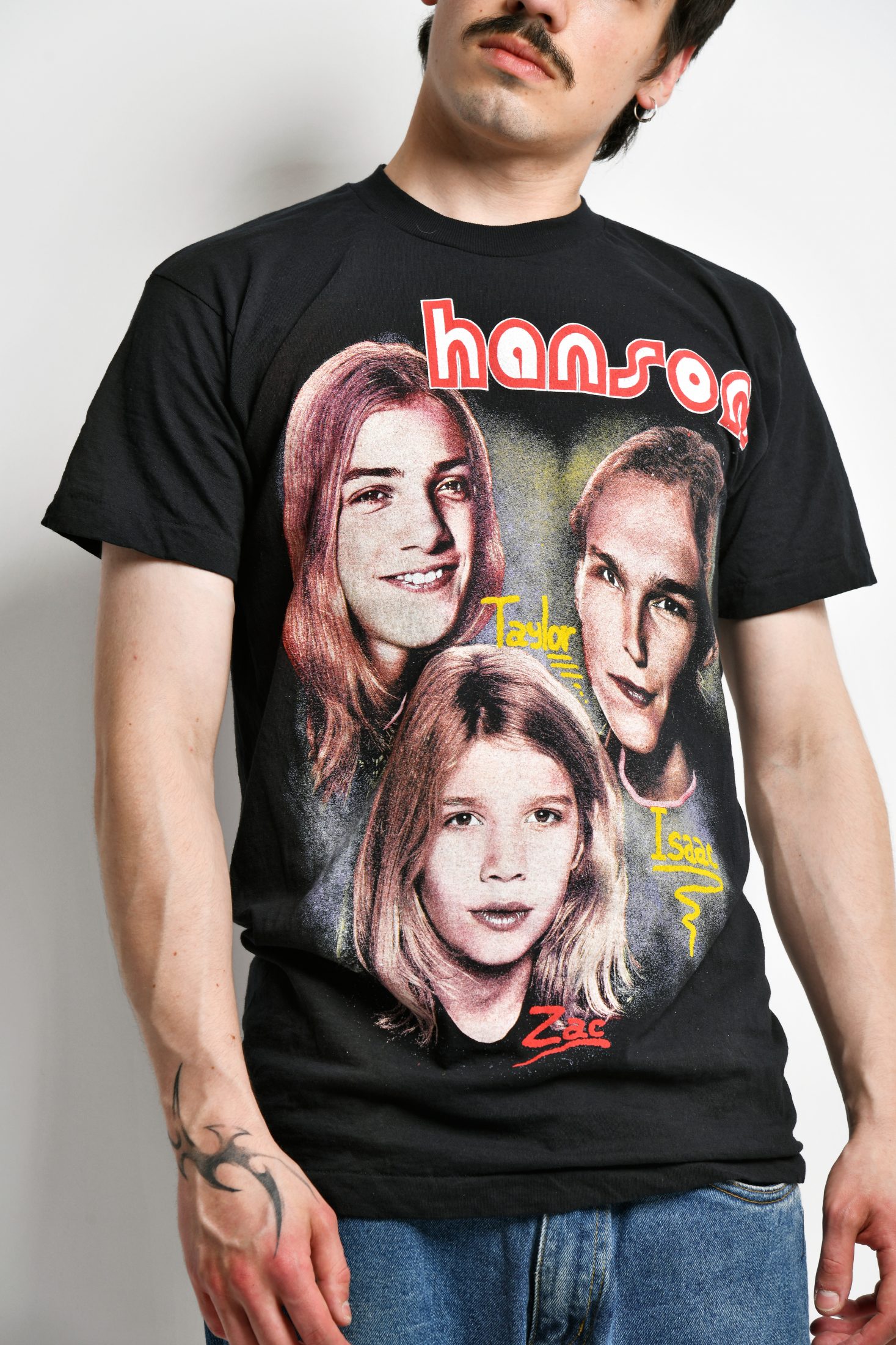 Hanson 90s music pop rock band t-shirt