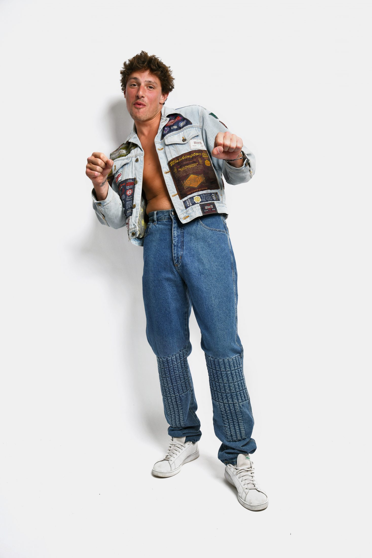 Vintage motorcycle jeans mens | Vintage clothes online for men