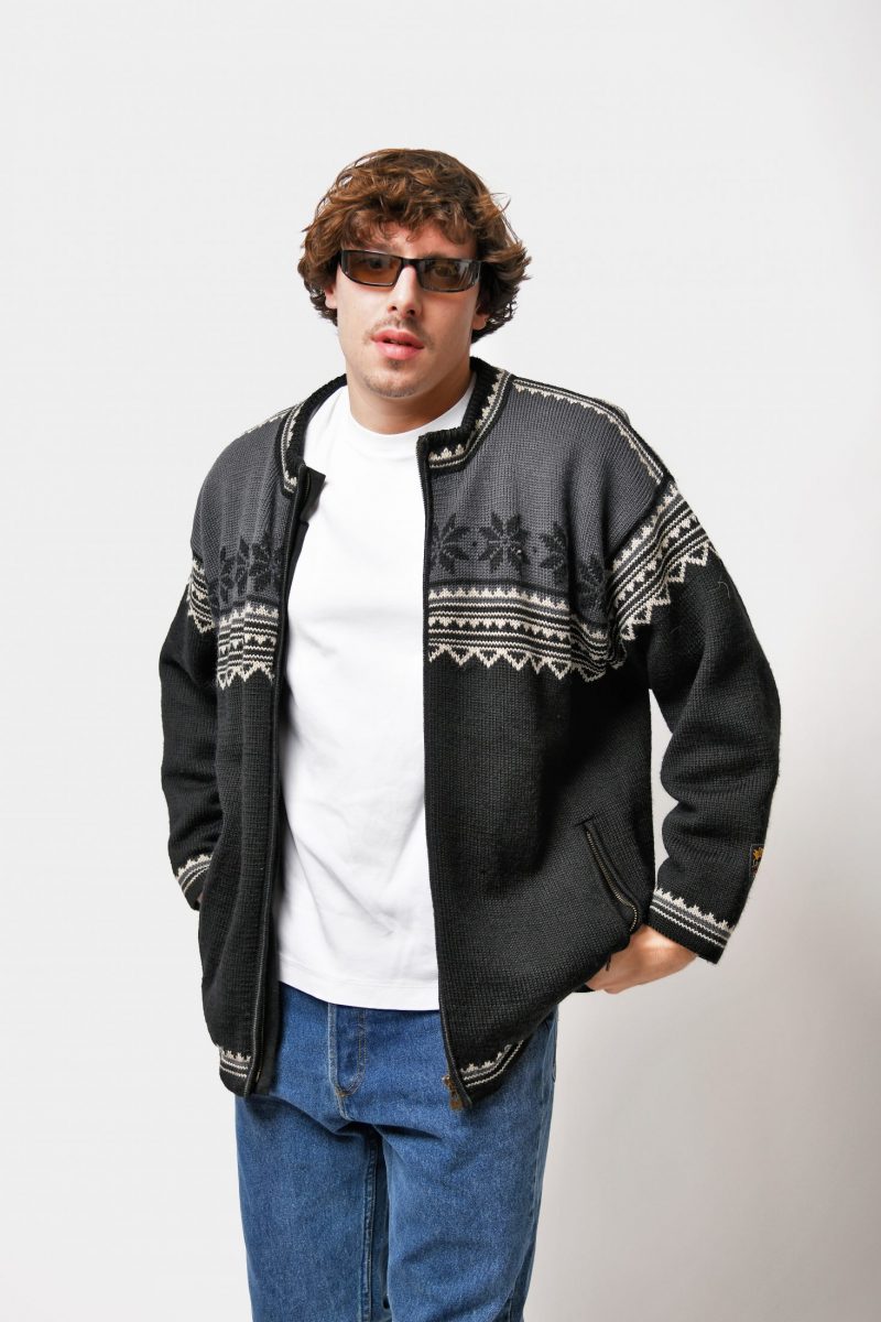 Retro wool heavy jacket