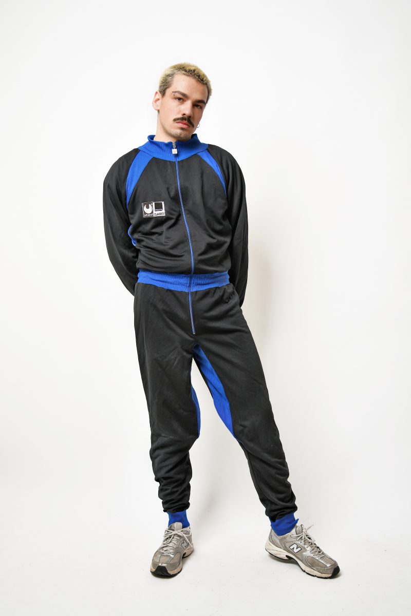 Retro football jumpsuit tracksuit
