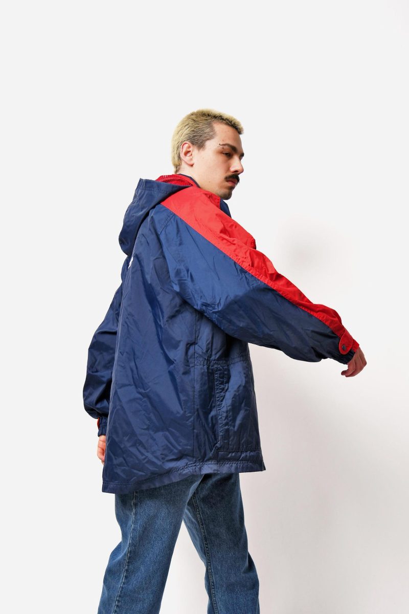 Heren NIKE vintage capuchon lichte jas