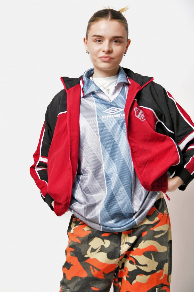 Vintage sports soccer jacket