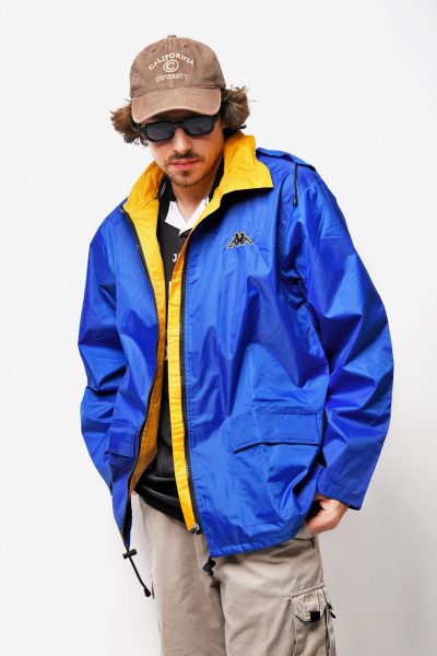 Leichte Vintage-Windjacke von Kappa