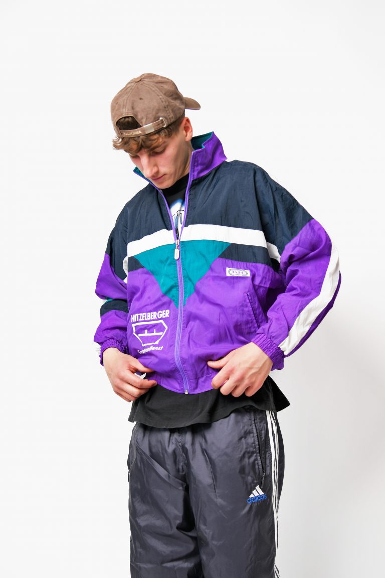 1990s era jacket purple | Vintage clothing online store Hot Milk