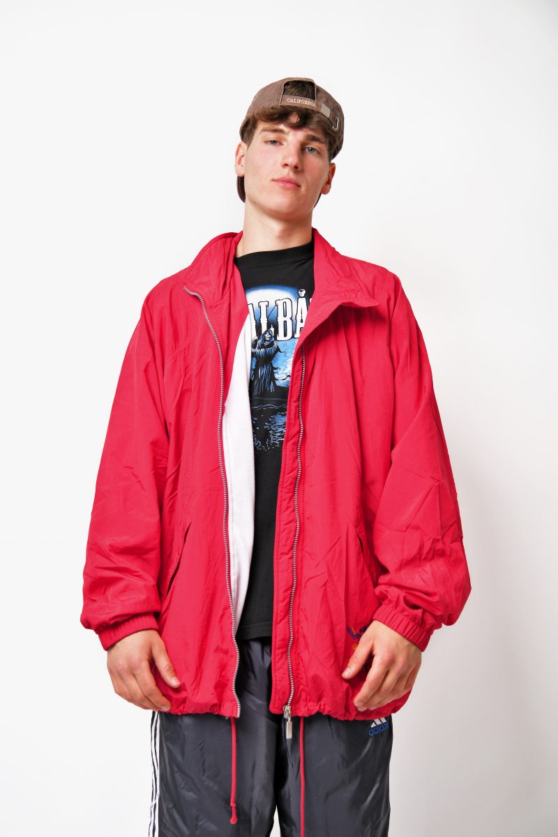Vintage festival jacket red