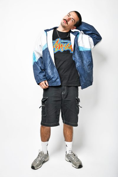 1980s vintage vėjo striukė