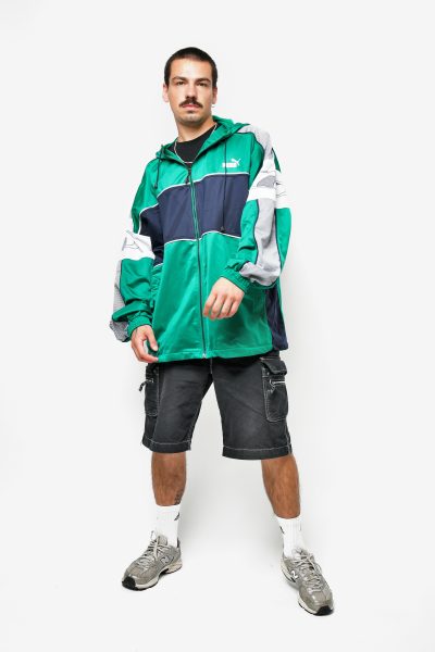 PUMA 90s žalia striukė