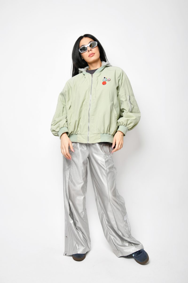 90s jas mintgroen