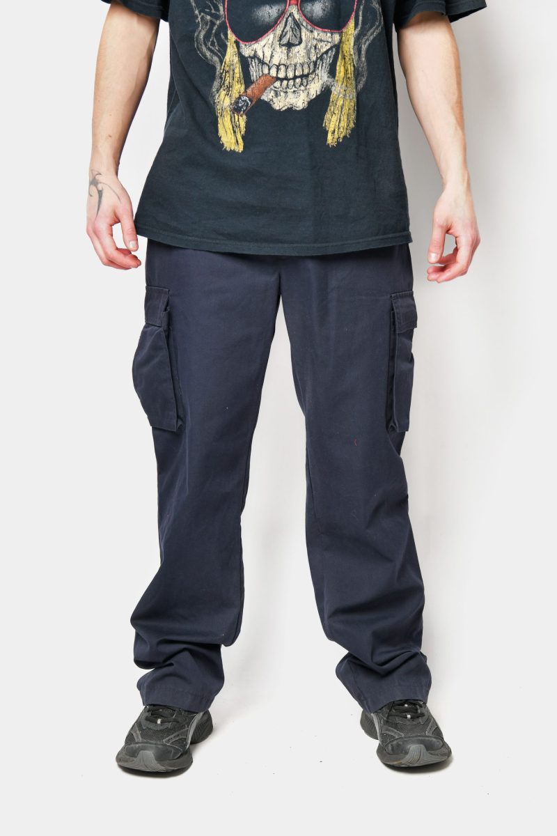 DHL Herren-Arbeitshose, marineblau
