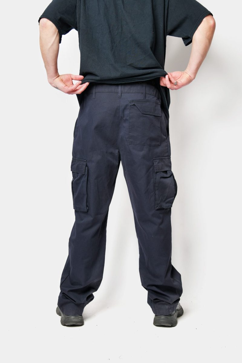DHL Herren-Arbeitshose, marineblau