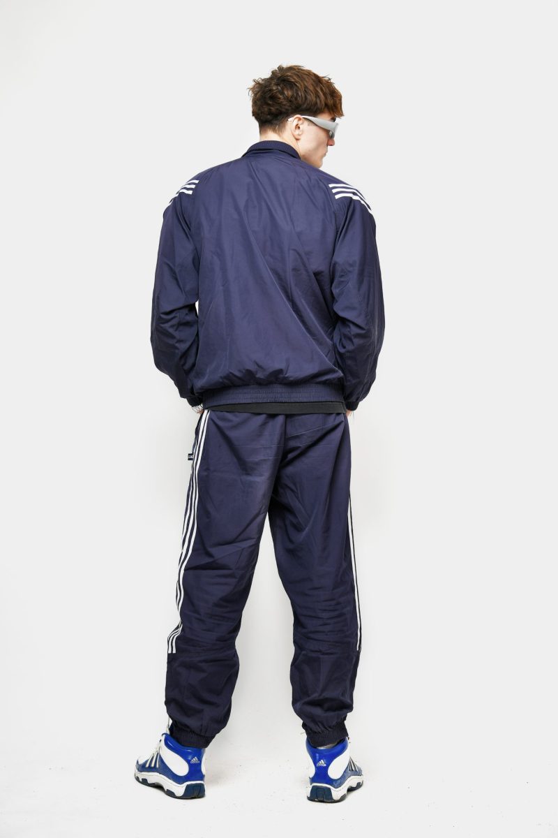 ADIDAS vintage sport tracksuit navy blue