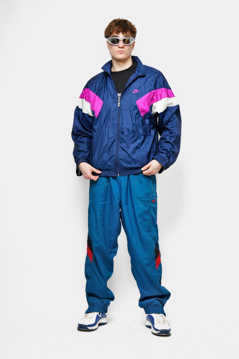 NIKE vintage 90s shell jas heren multi