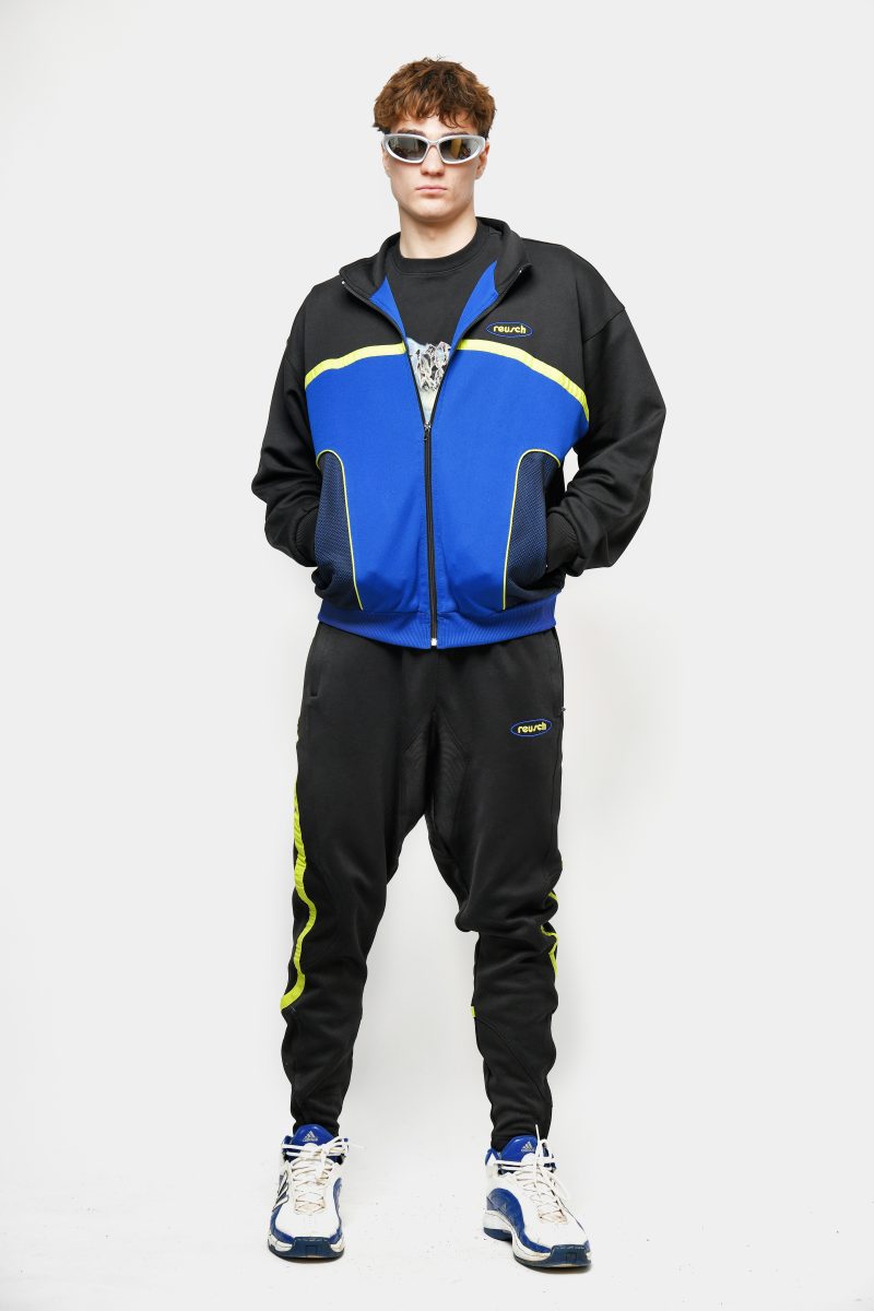 Vintage tracksuit black blue