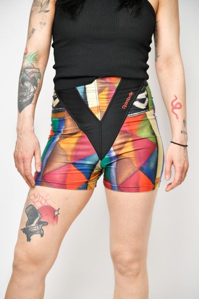 Vintage Reebok tight shorts