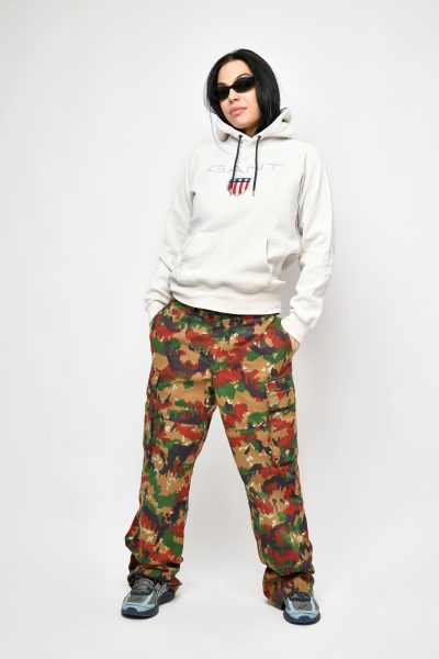 Sudadera con capucha blanca Y2K Gant